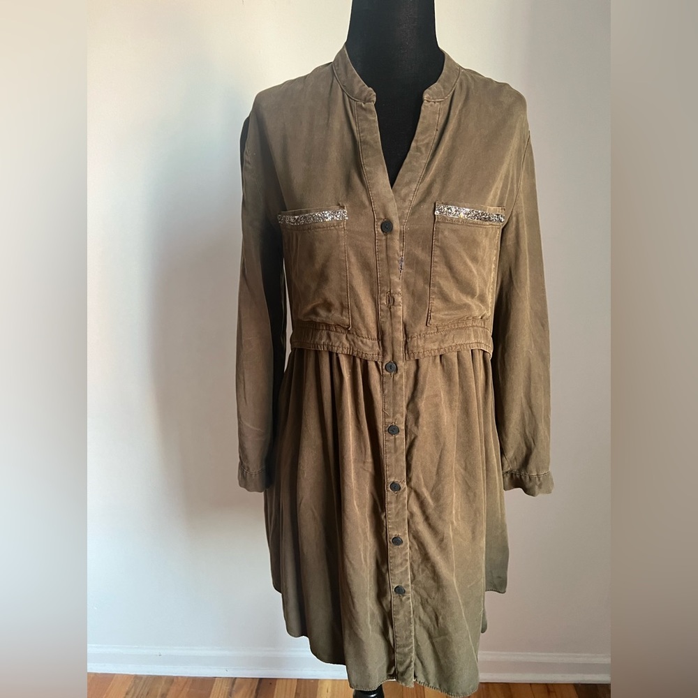 Zara soft denim tunic/dress